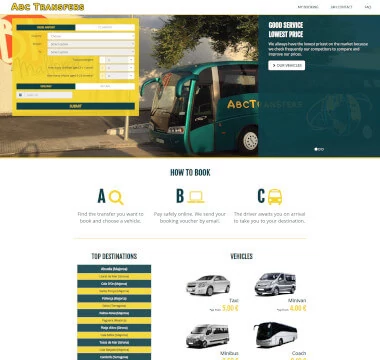 Magnifiqus Desarrollo Web - Diseño web para transporte de viajeros